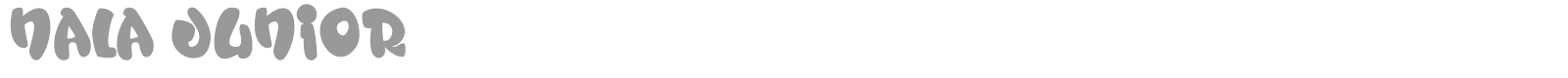 Nala Junior font preview